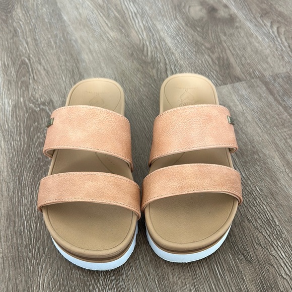 Reef Banded Horizon Hi Platform Sandals - Picture 2 of 6